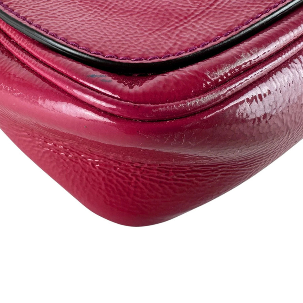 GUCCI Pink Leather Shoulder Bag - Picture 8 of 14